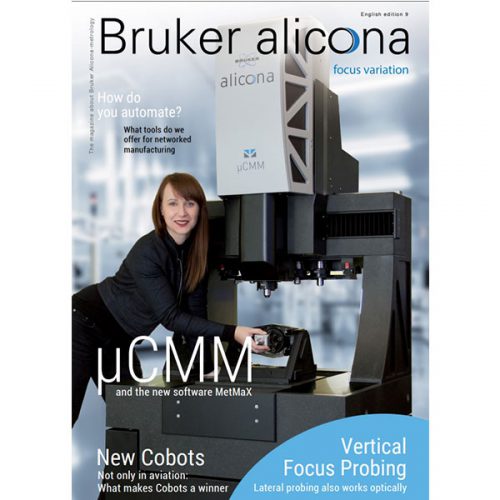 Alicona Magazine Cover