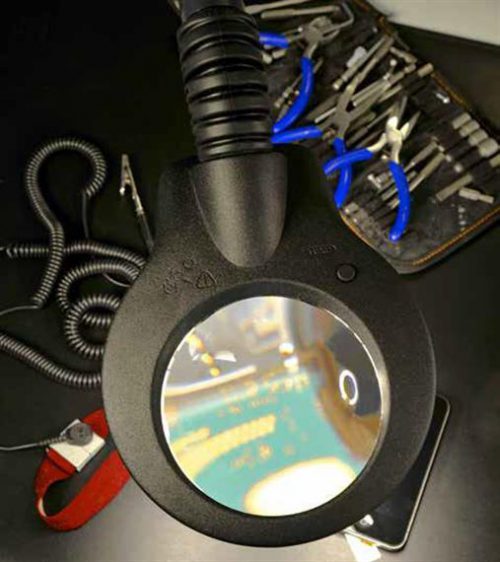 Vision Engineering KFM LED Bench Magnifier