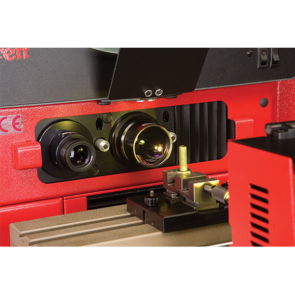 Starrett HD400 Profile Projector Dual Lens Slide